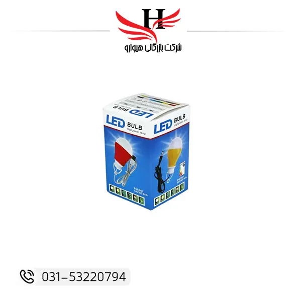 تصویر لامپ آويز دار  حبابي TYPE-C/USB